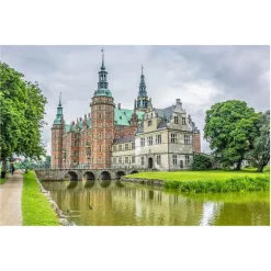 Rompecabezas Palacio Frederiksborg de 1000 Piezas