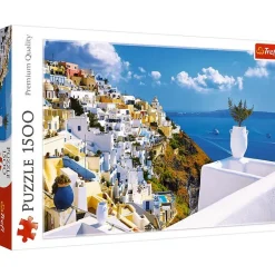 Rompecabezas Santorini de 1500 Piezas