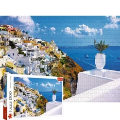 Rompecabezas Santorini de 1500 Piezas