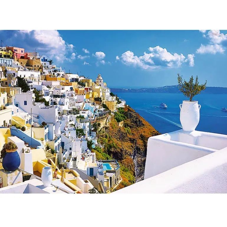 Rompecabezas Santorini de 1500 Piezas