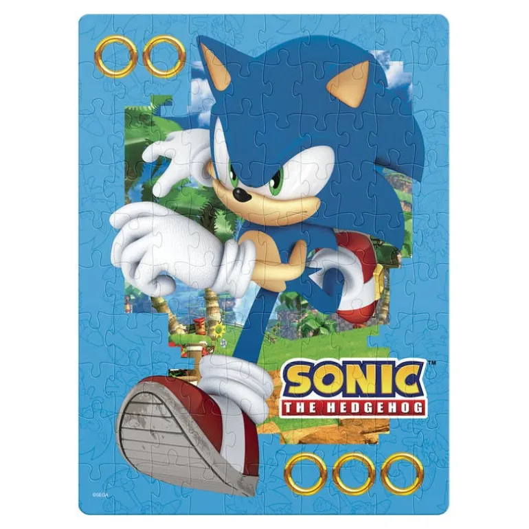 Rompecabezas Sonic Tthe Headehogh 100 Piezas