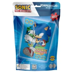 Rompecabezas Sonic Tthe Headehogh 100 Piezas