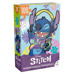 Rompecabezas Stitch Afelpado 100 Piezas