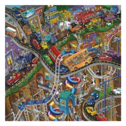 Rompecabezas Tránsito Citadino de 500 Piezas