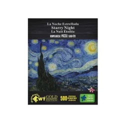 Rompecabezas Van Gogh, La Noche Estrellada de 500 Piezas
