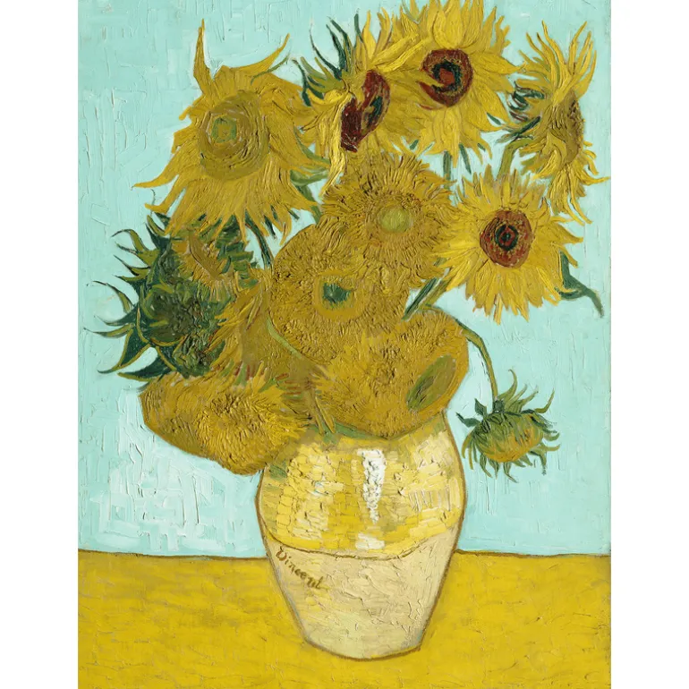 Rompecabezas Van Gogh, Los Girasoles de 500 Piezas