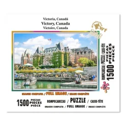 Rompecabezas Victoria, Canada de 1500 Piezas