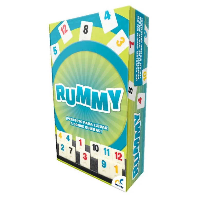 Rummy Juego de Mesa para Viaje
