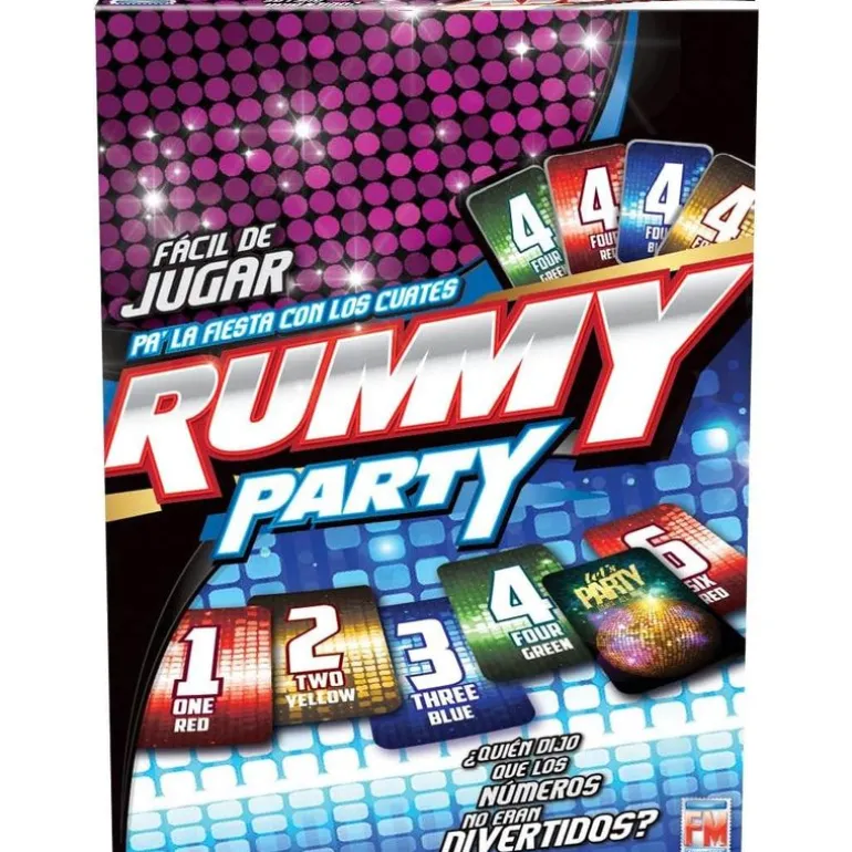 Rummy Party Juego de Mesa para Viaje