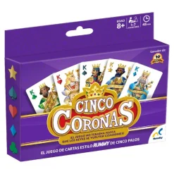 Rumy Juego de Cartas Cinco Coronas Juego de Mesa