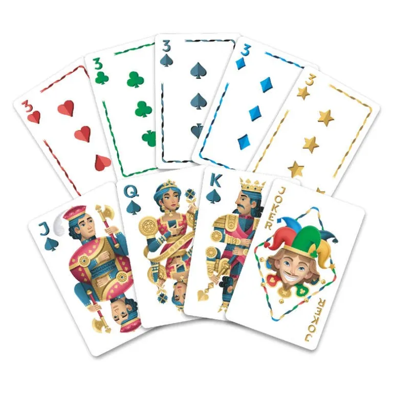 Rumy Juego de Cartas Cinco Coronas Juego de Mesa