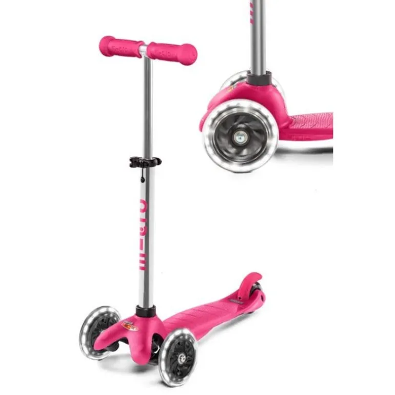 Scooter Ajustable Rosa para Niñas