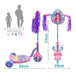 Scooter Mis Pastelitos para Niñas
