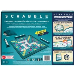 Scrabble 2 en 1 Colaborativo Juegos de Mesa