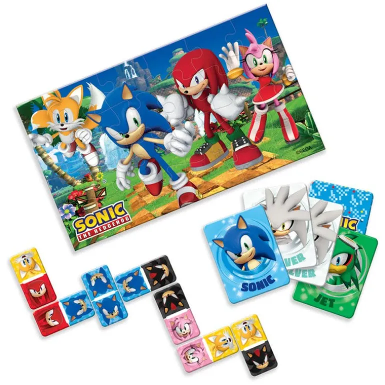 Sonic The Headgehog Memoria 3 en 1