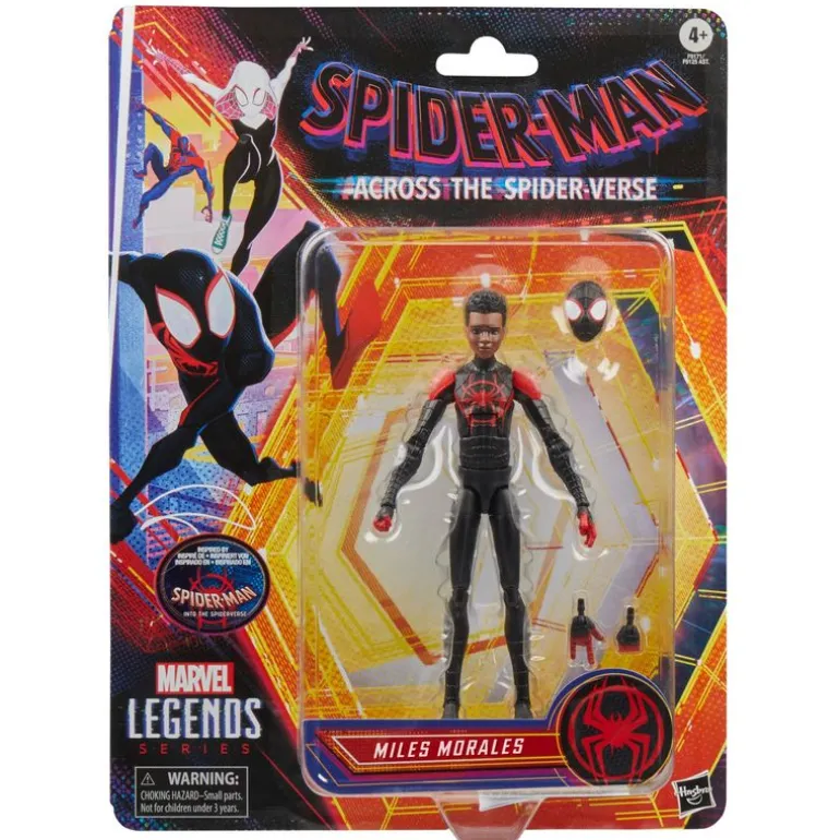 Spiderman Across The Spiderverse Miles Morales F9171, Marvel Legends