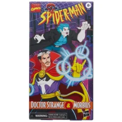 Spiderman Animated Series 2 Pack Doctor Strange y Morbius F9106, Figuras de Colección