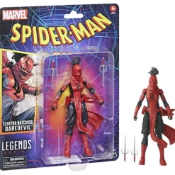 Spiderman Clásico Daredevil Elektra F6572, Figura de Colección