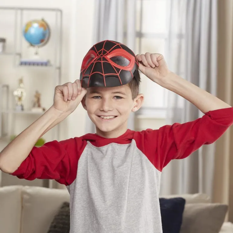 Spiderman Miles Moráles Máscara para Niños
