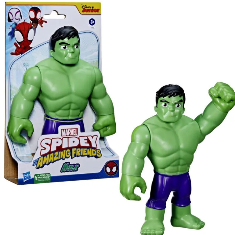 Spiderman Muñeco Hulk 22.5cms, Spidey y sus Amigos