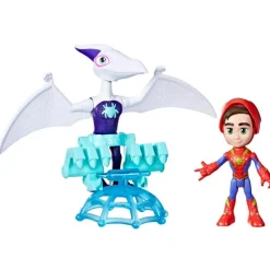 Spiderman Set de Figuras Spidey And His Amazing Friends Dino-Webs Ghostasaurus & Spidey