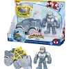 Spiderman Set de Figuras de Rhino con RhinoCarro