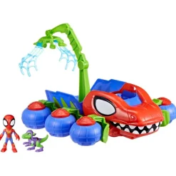 Spiderman Vehículos de Juegos Dino Grúa Arácnida
