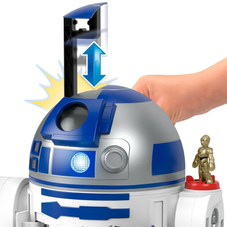 Star Wars Imaginext Set de Juegos R2D2 con Figura de C3PO