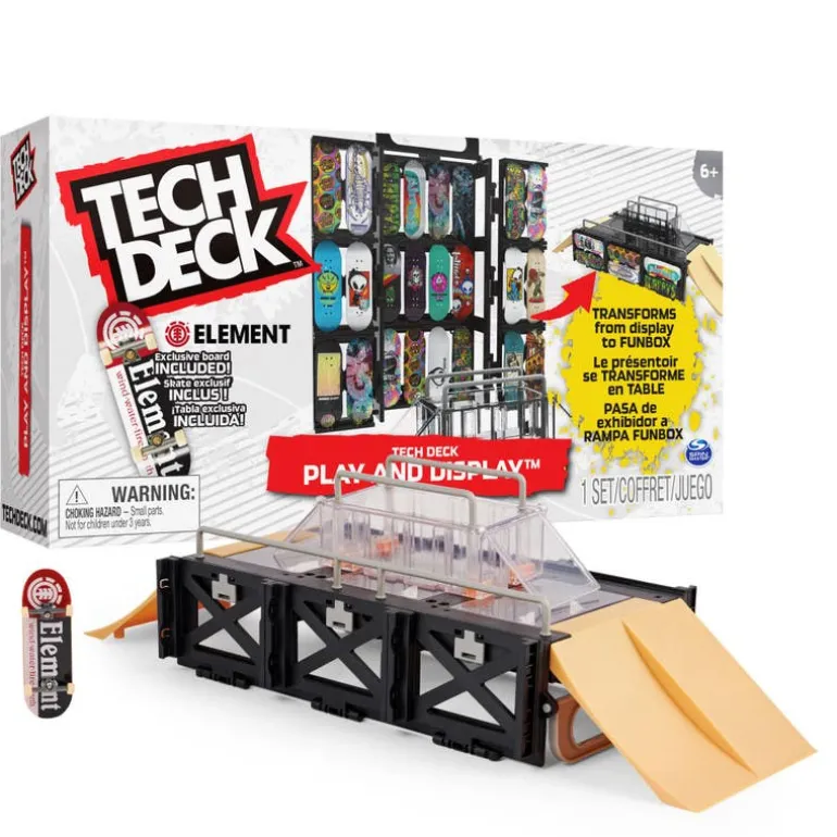 Tech Deck Skate Park Ollie Play & Display