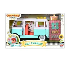 Ternurines Set de Juego Vehículo Van Familiar
