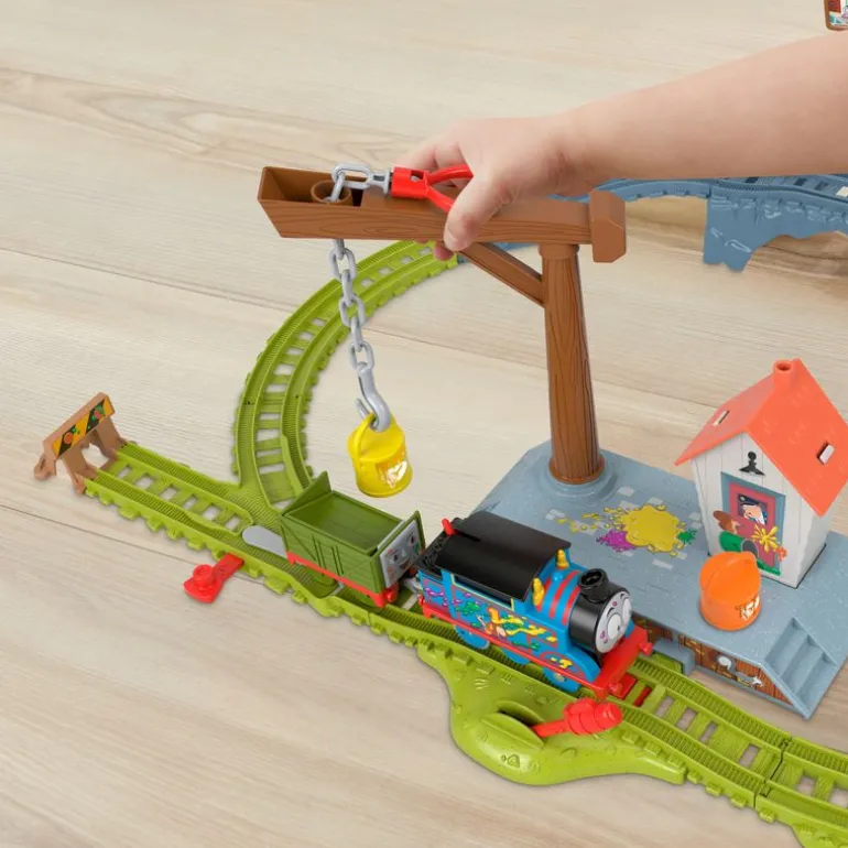 Thomas and Friends Set Entrega de Pintura Con Thomas