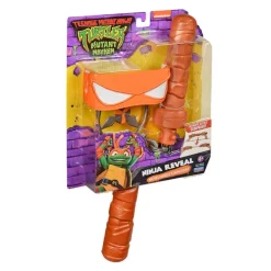 Tortugas Ninja Movie Kit Hunchaku con Máscara de Michelangelo para Niños