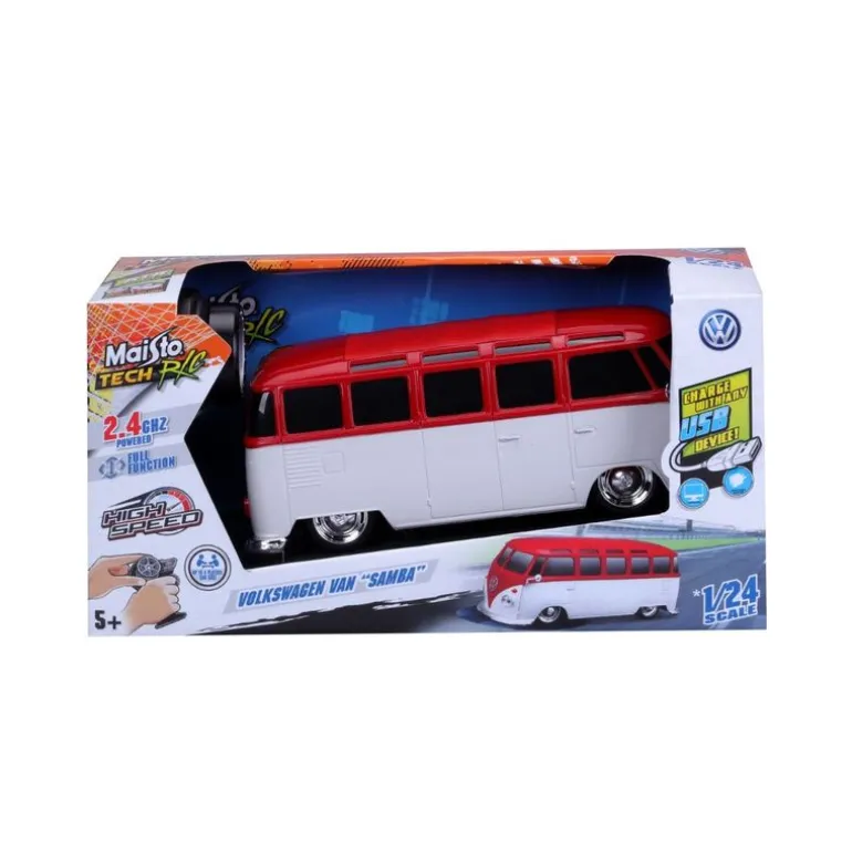 Volkswagen Van Samba Radio Control Escala 1:14